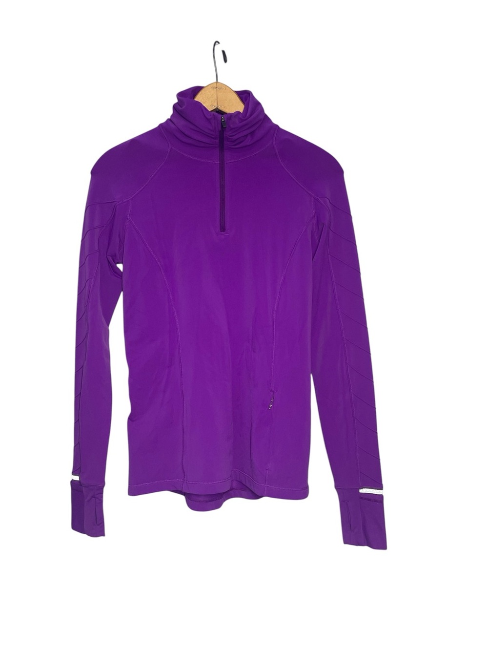 Lululemon Face The Frost 1/2 Zip Pullover Jacket Shirt Size 4 Tender Violet